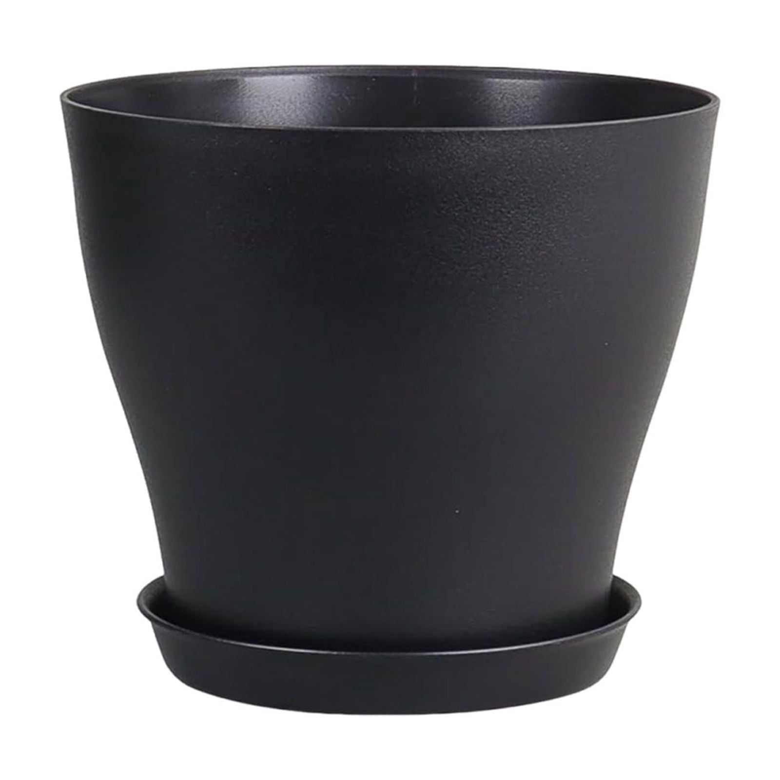 Pots for Plants,Plastic Pots for Small Indoor and Outdoor Plants Flower Pots with Holes and Trays,Flower Pots Outdoor,Plant Pots Indoor,Flower Pots with Drainage