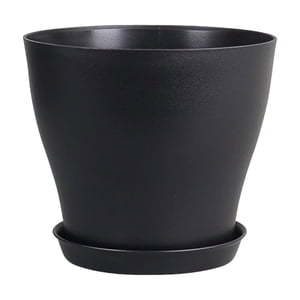 Pots for Plants,Plastic Pots for Small Indoor and Outdoor Plants Flower Pots with Holes and Trays,Flower Pots Outdoor,Plant Pots Indoor,Flower Pots with Drainage