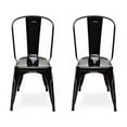 thumbnail image 1 of Nicer Furniture Tolix Black Side Chair, 1 of 2