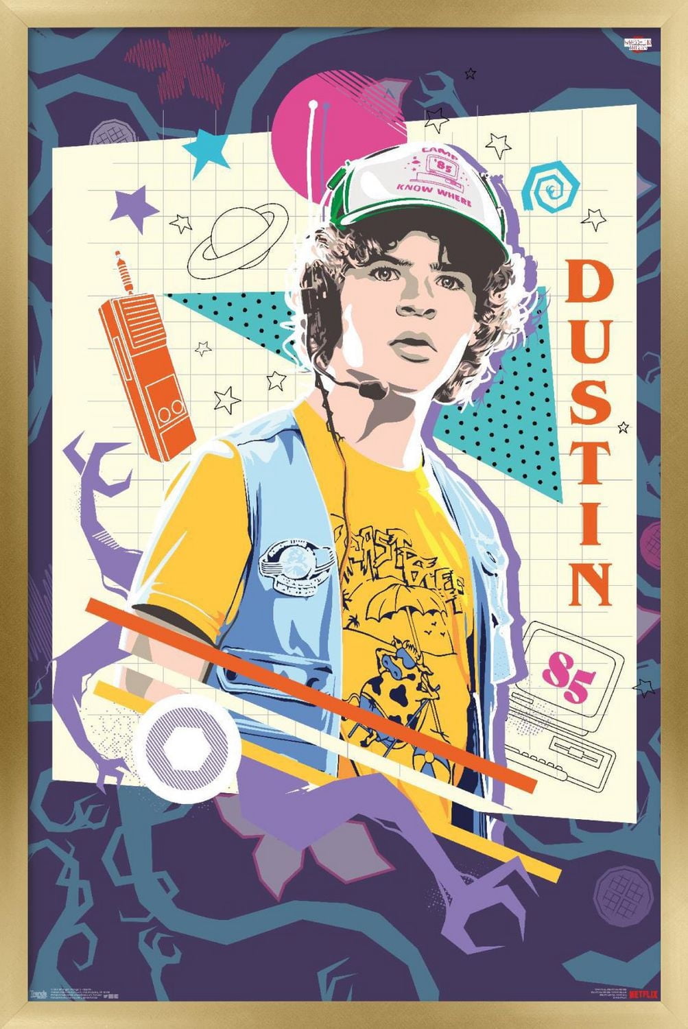 Netflix Stranger Things: Season 3 - Dustin Wall Poster
