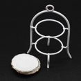 thumbnail image 4 of Milaget 1/12 Dollhouse Miniature Furniture Cake Stand with Dish chen Table Accessory, 4 of 7