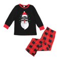 thumbnail image 1 of Pyjamas 2023 Pyjamas Assortis pour la Famille Imprimé Pyjamas pour Hommes Velours Pyjamas de Noël pour la Famille, 1 of 6