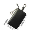 thumbnail image 3 of Lksixu Retro Faraday Bag Car Key Ant-i Theft Internal Rfid Shielding Fabric Shielding Car Key Storage Bins Organizers and Storage, 3 of 6