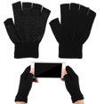 thumbnail image 4 of Thinsony Cotton Women Fingerless Mittens For Winter Soft And Comfortable Outdoor Activities Practical 5Set, 4 of 6