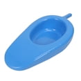 thumbnail image 4 of Thickened Bedpan, Strong Load Bearing 2.5cm Radian Elderly Bedpan Reduces Lumbar Support Labor Saving  For Home, 4 of 8
