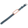 thumbnail image 3 of Watch Bands, Skin Friendly Smart Watch Bands Comfortable Feeling Fashionable Retro  For  Mi Band 5 Blue Denim Black Shell,Blue Denim Gold Shell,Gray Denim Black Shell,Gray Denim, 3 of 8