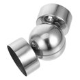 thumbnail image 1 of KAKOWELY sling rail end caps Stainless Steel Handrail Connector Hand Rail Connectors Stair Railing Angle Elbow Connector Stair Railing Fitting For Indoor And Outdoor Stair Railing, 1 of 4
