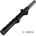 thumbnail image 1 of Golf Training Grip Right Handed Swing Grip Trainer Aid Tool for Men Club Accessories, Black Training grip 10PCS, 1 of 6