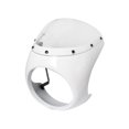 thumbnail image 3 of funtasica Headlight Fairing Screen Motorcycle Windshield for Motorbike White, 3 of 9