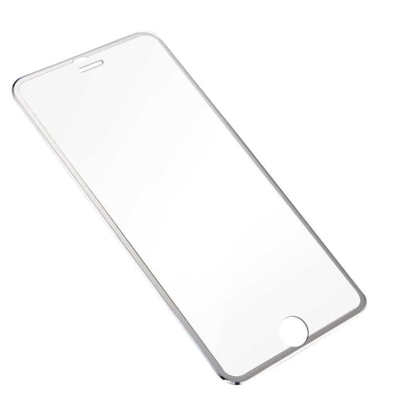 3D Curved Full Cover Tempered Glass Curved Full Titanium Alloy Edge Film Screen Protector for iPhone 6/6S/6 plus/6S plus/7/7 plus/8/8 plus