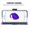 thumbnail image 3 of Iphone 7 Case, Iphone 8 Case, Iphone Se 2020 Case, Mobile Phone Case Iphone 7 Case Leather Flip Case Wallet Case Protective Case for Apple Iphone 7/8 / Se 2020 Cover (4.7 Inch) - Blue, 3 of 7