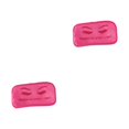 thumbnail image 4 of maskred Durable Extension de Cils Front Pad Microfibre Support Extension Plateau Souple Rose 9 x 19cm 2Set, 4 of 6