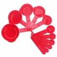thumbnail image 1 of Oleegame 1PC Stainless Steel Cutlery Set 10Pcs For Baking Set Tools Spoons Coffee Measuring Plastic Cups Measure Kitchen，Dining & Bar Red, 1 of 7