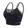 thumbnail image 3 of Seamless Lace Bandeau Bra Top for Home Casual Comfort with Removable Padding and Support Smooth for Everyday Wear, 3 of 3
