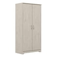 thumbnail image 1 of Bowery Hill Armoire de Rangement Haute en Chêne Blanc Lin - Bois Manufacturé, 1 of 6