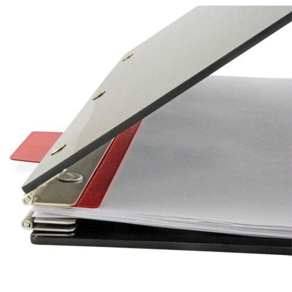 11-Inch End Tabs for Pressboard Binders Pack of 20 Executive Red (595602)