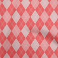 thumbnail image 1 of oneOone Cotton Poplin Bright Red Fabric Check Craft Projects Decor Fabric Printed By The Yard 42 Inch Wide, 1 of 4