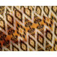 thumbnail image 4 of oneOone Silk Tabby Fabric Geometric Ikat Print Fabric By The Yard 42 Inch Wide, 4 of 4