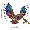 thumbnail image 4 of Irregular Three-Dimensional Animal Puzzles With Special-Shaped Wooden Puzzles, 4 of 4