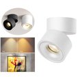 thumbnail image 4 of GROWTH TANK Aluminum Rotatable Ceiling lights Track Exhibition Commercial Chrome Hanging White 7W, 4 of 9
