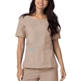 thumbnail image 2 of Adar Universal Women's Scrub Set - V-neck Scrub Top and Elastic Pull-On Scrub Pants, 2 of 7