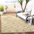 thumbnail image 5 of Safavieh Courtyard Brown Indoor Outdoor Rug - Runner 2'3" x 6'7", 5 of 5