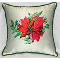 thumbnail image 1 of Coussin Décoratif Poinsettia, 22 x 22 Po., 1 of 1
