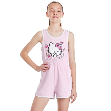 Combinaison débardeur Hello Kitty pour filles