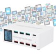 thumbnail image 3 of Station de Charge USB Multifonction 8 en 1 Support de Prise Intelligente pour Alimentation 100W Maximum 100-240V, 3 of 7