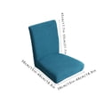 thumbnail image 3 of Thickened Universal Chair Cover, Elastic Dining Chair Protector for Household & Hotel Use, Easy to Clean, Conjoined Sleeve Design for Secure Fit & Improved Efficiency, 3 of 3