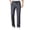 Dark Gray, variant on Blekii Men's Stretch Dress Pants, Loose Straight Leg Casual Trousers for Office, Breathable Summer Business Pants, Elastic Waist for Comfort, Smart Casual Bottoms for Work Or Formal Events Black