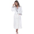thumbnail image 2 of White Mark Women's Super Soft Lounge Robe, 2 of 6