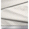 thumbnail image 3 of Soimoi Rayon Fabric Dot & Pretzels Food Print Sewing Fabric Yard 56 Inch Wide, 3 of 3