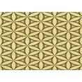 thumbnail image 1 of Ahgly Company Machine Washable Indoor Rectangle Transitional Mustard Yellow Area Rugs, 2' x 5', 1 of 7