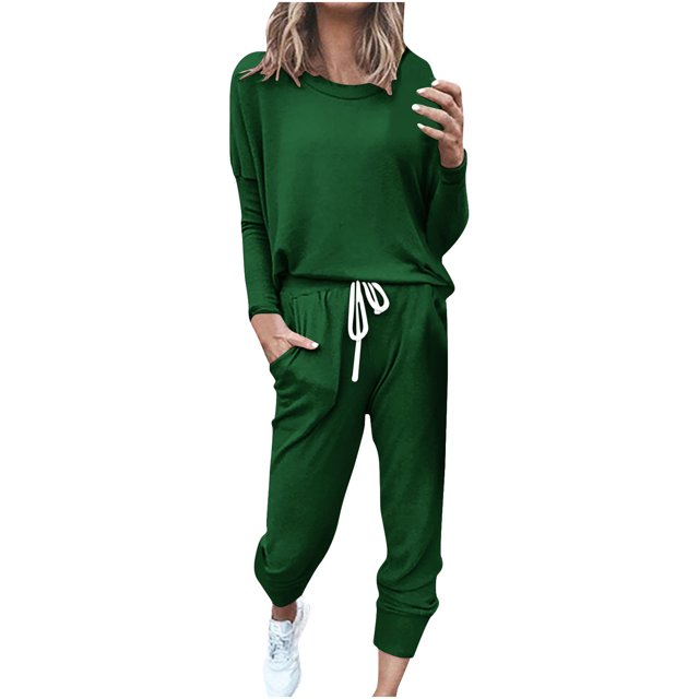Birdeem Ensemble de Sport à Manches Longues pour Femmes + Pantalon