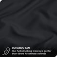 thumbnail image 2 of Bare Home Pillowcase Set - Premium 1800 Collection - Double Brushed - Ultra Soft - Standard Size, Black, 4 Count, 2 of 7