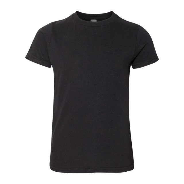 American Apparel Tee-shirt en Jersey Fin Noir