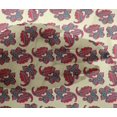 thumbnail image 4 of oneOone Viscose Chiffon Fabric Leaves & Floral Block Fabric Prints By Yard 42 Inch Wide, 4 of 4