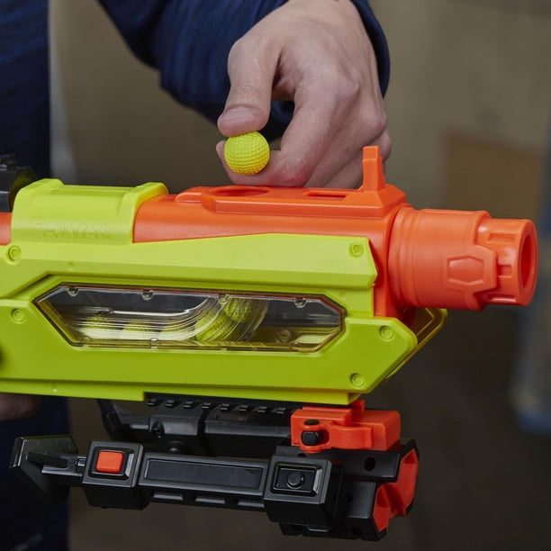 Nerf Rival Blaster Jupiter XIX-1000 Edge Series with Target and 10