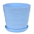 thumbnail image 1 of Flowerpots with Dish Ceramic, Pot Flowerpot Colourful Succulent Decor Plastic Flower & Garden, Flower Pots, 1 of 5
