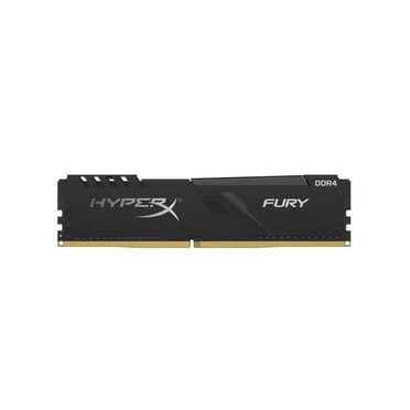 KINGSTON RAM HyperX Fury 8 Go 3200 MHz DDR4 CL16 Gradateur 1Rx8 Noir XMP Mémoire de Bureau Clé Simple HX432C16FB3/8