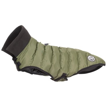 Trespaws Puffer Dog Coat Waterproof Wrap Around with Harness Access Lloyd
