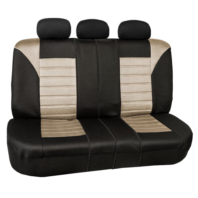 FH Group 3D Air Mesh Rear Bench Seat Cover for Car Truck SUV Van