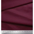 thumbnail image 2 of Soimoi Polyester Crepe Fabric Dots Dots Print Fabric by The Yard 52 Inch Wide, 2 of 5
