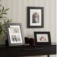 thumbnail image 3 of DesignOvation Tinta 2 Opening 4x6 Black Picture Frame, 3 of 8