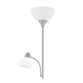 thumbnail image 5 of Mainstays 72 In Silver Finish Combo Floor Lamp, 5 of 5
