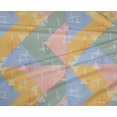 thumbnail image 4 of oneOone Polyester Lycra Fabric Line|Chevron & Triangle Geometric Fabric Prints By Yard 56 Inches Wide, 4 of 4
