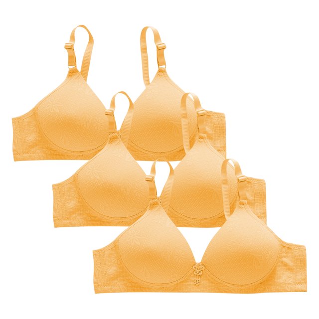 Plebaso Bras for Women Wireless Push up Bralettes Full Coverage Padded Womens Everyday Bras Multipacks