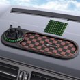 thumbnail image 1 of Fiudx Xiying Universal Car Dashboard Organizer Mat with Phone Holder, Parking Sign Slot, and Non-Slip Storage Pad for All Vehicles, 1 of 6