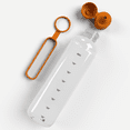 thumbnail image 2 of Smartbottle Bouteille d'Eau Réutilisable Sport Grande, Orange, 1000 ml / 1 L, Lot de 2, 2 of 9